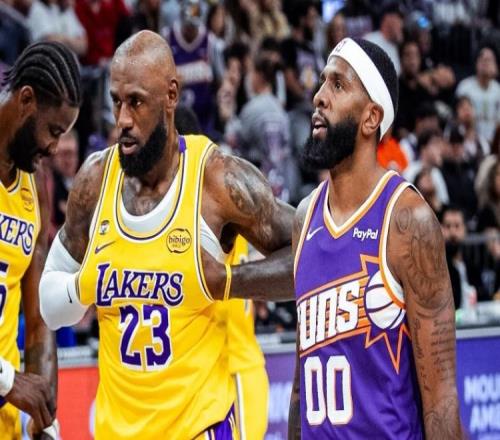 詹皇里程碑之戰啞火,東契奇空砍41+8+8,太陽絕殺送湖人3連敗