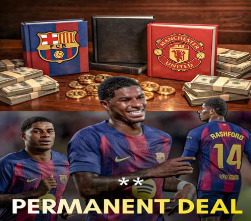 拉什福德接受19萬周薪,永久轉會巴薩已定!曼聯不降價但同意分期