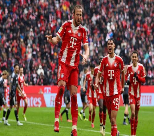 若對(duì)多特再進(jìn)兩球，凱恩將成第3位連續(xù)4場(chǎng)德甲梅開二度的球員