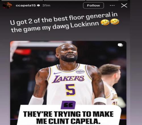 湖人內(nèi)線危機(jī)：艾頓不滿球權(quán)太少，卡佩拉告誡艾頓要認(rèn)清形勢(shì)！