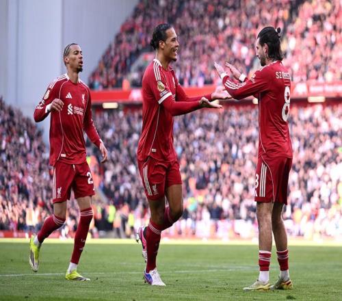 4連勝！利物浦52西漢姆聯升英超第5角球連造3球埃基蒂克1射2傳