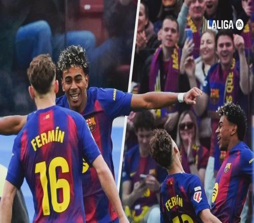 西甲賽場戴帽，18歲亞馬爾職業生涯首次單場打入3球