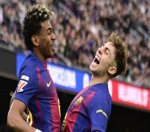 費(fèi)爾明本賽季巴薩四項(xiàng)賽事均有助攻入賬，隊(duì)內(nèi)僅他1人