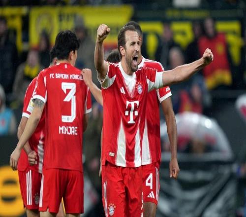 凱恩本賽季聯(lián)賽9次梅開二度為五大聯(lián)賽最多，哈蘭德7次列第二