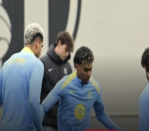 世體：巴薩完成國王杯賽前最后一練，湯米馬克斯加入合練