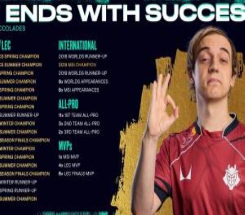 名人堂預(yù)熱LEC陳列Caps榮譽(yù)：15次LEC冠軍1次MSI冠軍8次全球總決賽