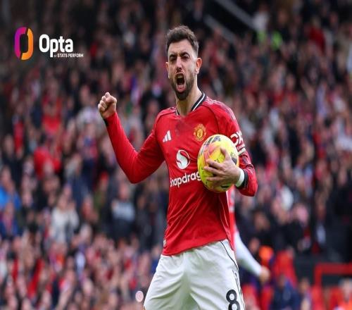 B費英超生涯18次傳射超越小貝，曼聯隊史僅次于魯尼和吉格斯