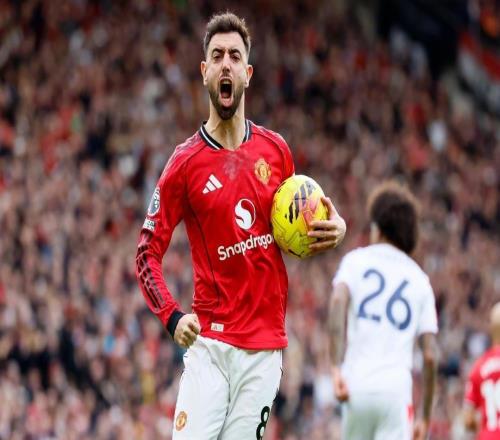 熱聞B費(fèi)一傳一射，謝什科三連殺！曼聯(lián)21逆轉(zhuǎn)水晶宮殺入英超前三