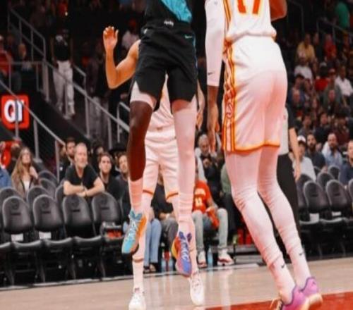 101135！楊瀚森1籃板1助攻，開(kāi)拓者客場(chǎng)34分慘敗老鷹