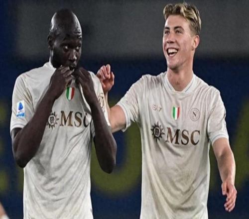 霍伊倫德破荒建功，盧卡庫(kù)補(bǔ)時(shí)絕殺！那不勒斯21逆轉(zhuǎn)維羅納