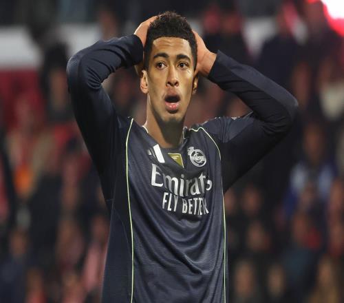 阿斯報報道貝林厄姆將缺席對曼城的歐冠比賽姆巴佩和米利唐的出場情況不確定_西甲直播