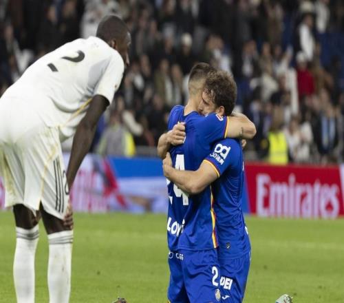 皇馬西甲主場對赫塔費16連勝被終結,近18年首次主場不敵對手