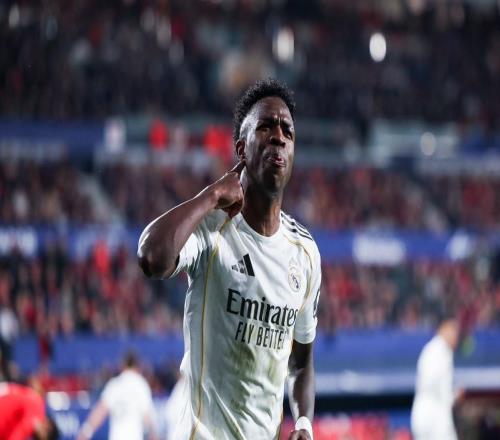 維尼修斯近3場西甲都有進球，他此前僅有過1次連續4場破門