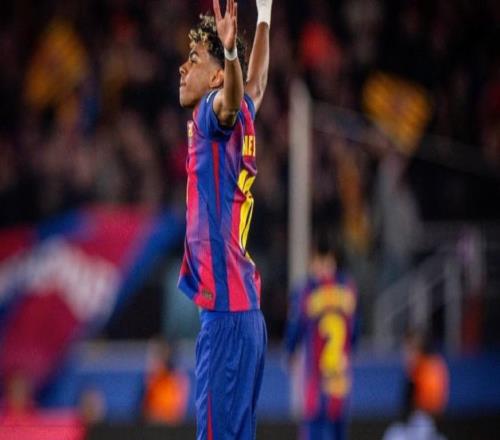 上賽季至今亞馬爾代表巴薩助攻35次，同期五大聯賽球員第二