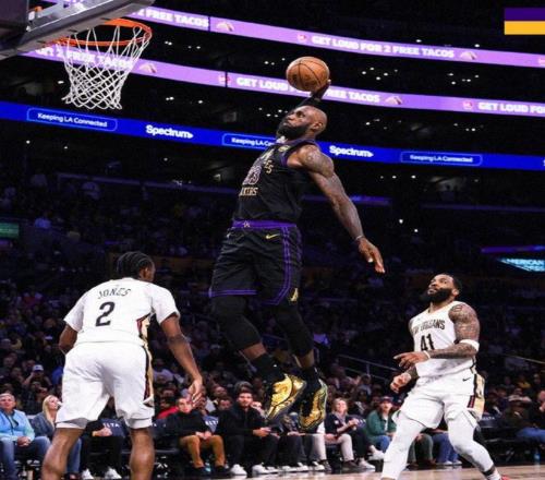 3連勝!湖人四殺鵜鶘,詹姆斯歷史第一,東契奇7失誤,里夫斯低迷