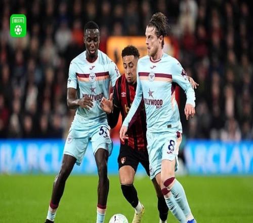 伯恩茅斯00布倫特福德，埃萬尼爾松越位進球，塔韋尼耶中柱