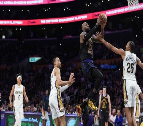 詹姆斯在湖人取得自2009年以來成就后反問記者：我們?nèi)〉昧诉M步嗎