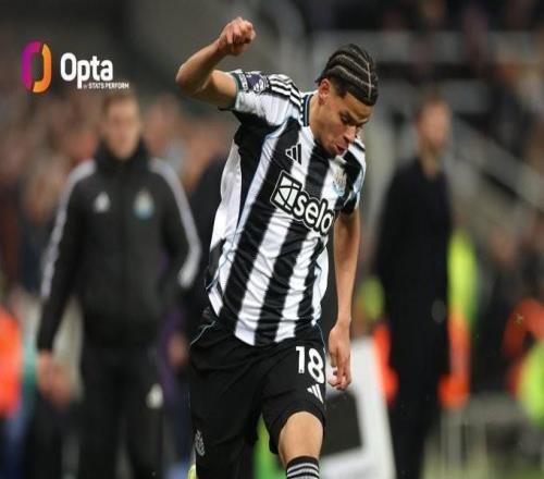 36.3kmh，奧蘇拉對陣曼聯比賽中創造本賽季英超前鋒最快速度