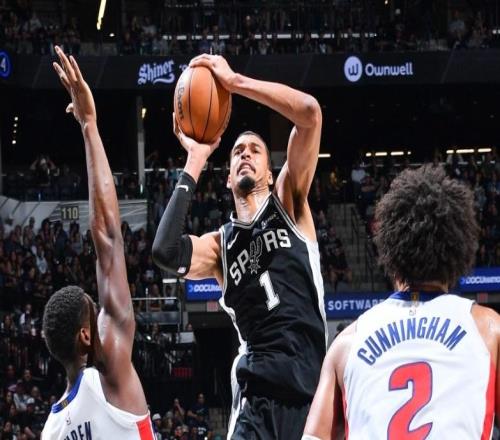 文班統(tǒng)治活塞：馬刺專(zhuān)克持球核