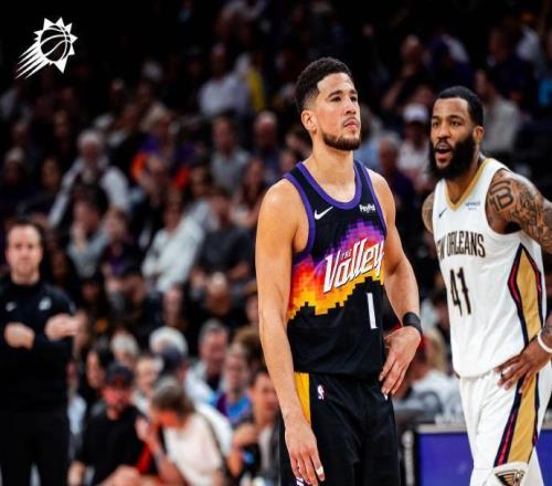 太陽賽季四殺橫掃鵜鶘：布克32分單節狂轟18分錫安19+10