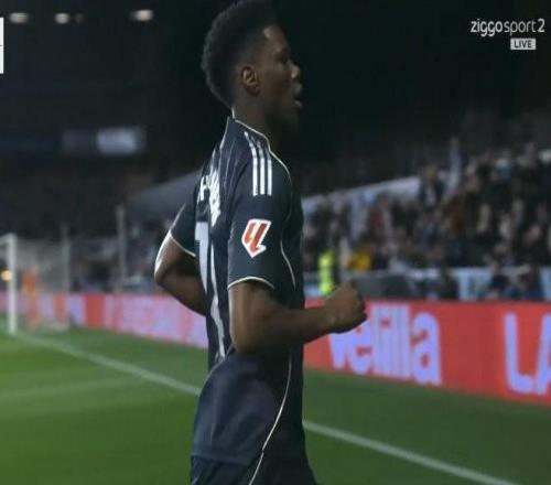 首開記錄，楚阿梅尼自2024年4月以來首次在西甲進球