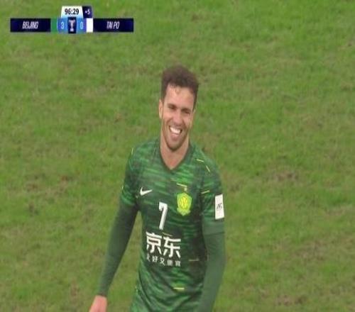 里程碑，塞爾吉尼奧迎來個人第100次中超首發