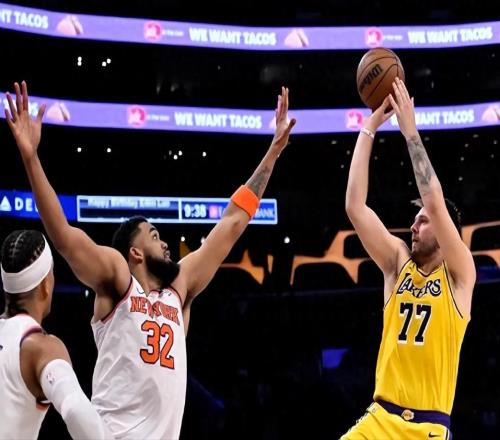 詹姆斯缺席，湖人大勝尼克斯！數(shù)據(jù)一覽誰是最大功臣，非東契奇