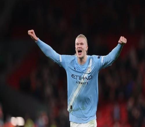 場均1球，哈蘭德歐冠56場進56球，10次對西甲球隊進10球