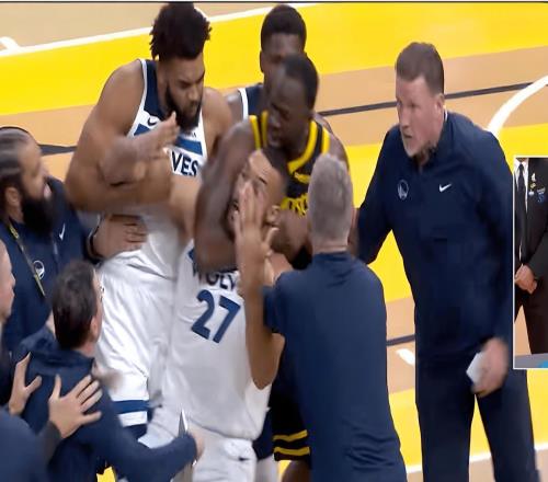 看完錄像才后怕！格林自曝：我真不知道鎖喉戈貝爾抱了那么長時間