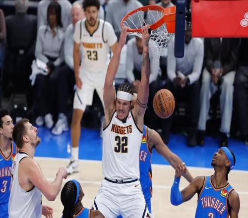 SGA35+15+絕殺！掘金另類3+1成背景，雷霆“打手”再次惡犯約基奇