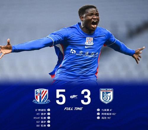 中超首輪炸出最燃進球戰，申花新援狂飆，馬萊萊面對舊主進球