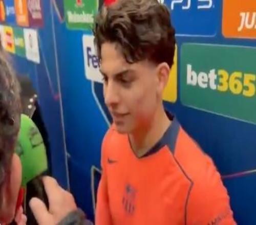 埃斯帕特：被教練比作拉姆是一種榮譽希望未來在巴薩待很久