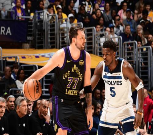 大爆冷！湖人三殺森林狼，東契奇三雙，華子15中2，詹姆斯尷尬了