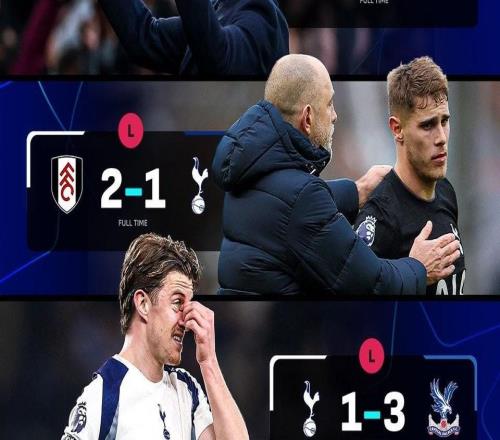 執(zhí)教熱刺前四場(chǎng)全敗，圖多爾成隊(duì)史第一人