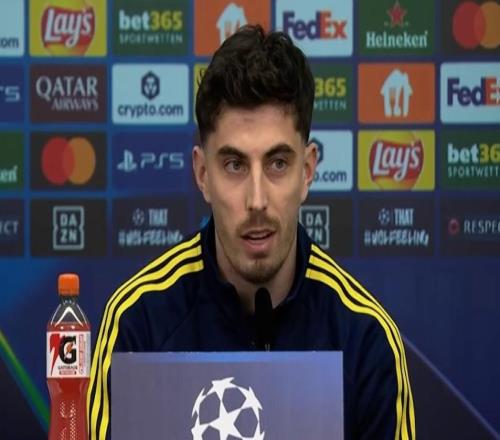 哈弗茨：我現在身體狀態很好哲凱賴什這個賽季表現非常好