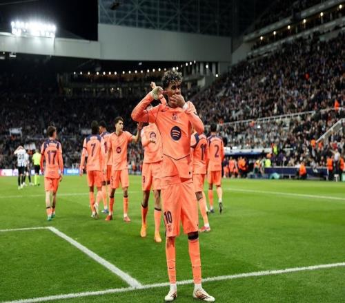 受限制，亞馬爾職業生涯首次在首發的比賽中沒有嘗試過人