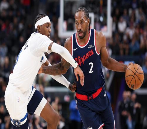 萊昂納德45分力壓愛(ài)德華茲36分快船主場(chǎng)大勝森林狼