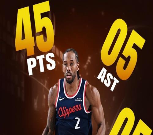 轟45+5刷7紀錄！小卡助快船成歷史首隊34歲重入巔峰欲攪亂季后賽