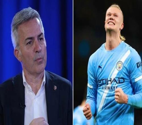 記者：巴薩主席候選人豐特想簽哈蘭德，已派代表與曼城會(huì)面