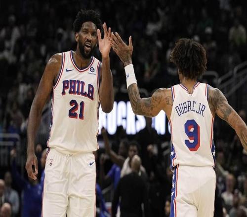 阿德巴約83分不如恩比德的70分76人小凱利烏布雷說的對嗎