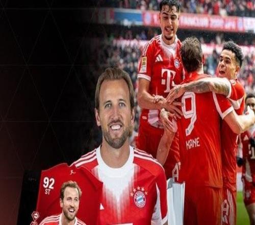 4場(chǎng)比賽8球1助，凱恩當(dāng)選德甲二月最佳球員