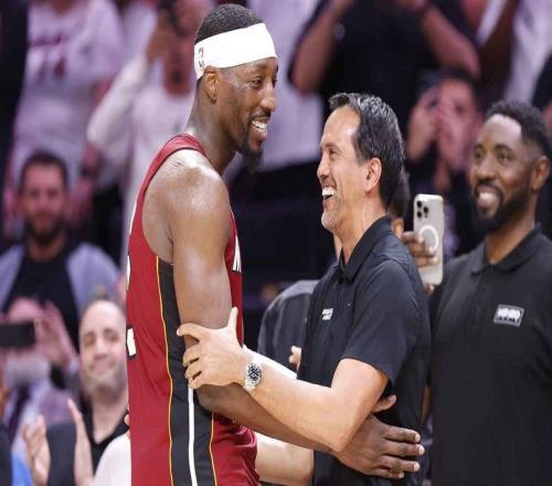 霸氣，熱火主帥斥責(zé)那些質(zhì)疑阿德巴約83分表現(xiàn)的“不道德”批評(píng)者