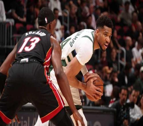 阿德巴約83分后轟21+8!熱火險(xiǎn)勝雄鹿豪取7連勝字母哥31+6