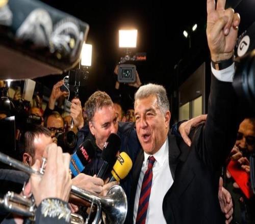 拉波爾塔：這屆任期我將打造一支頂級球隊(duì)，繼續(xù)壯大巴薩陣容