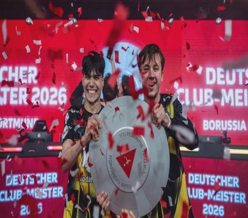 多特蒙德斬獲2026賽季WOW虛擬德甲俱樂部賽冠軍