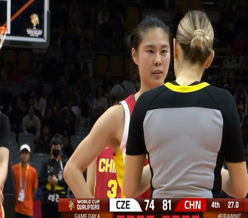 中國女籃：2大問題險(xiǎn)輸球，2球員發(fā)揮不佳，陳玉婕成奇兵