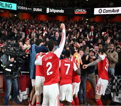 爭冠懸念終結阿森納贏球曼城掉鏈子，領先多達9分！