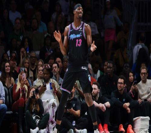 毫無懸念，熱火隊中鋒阿德巴約砍83分，榮膺東部聯盟周最佳球員