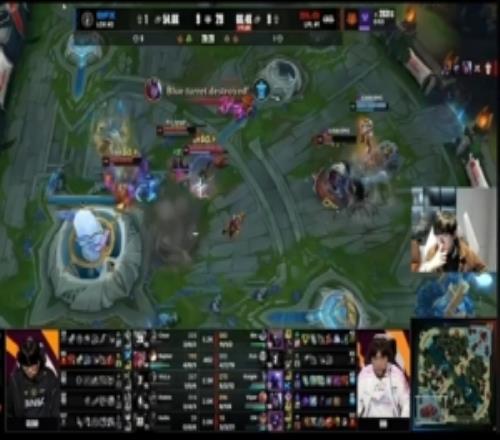 JackeyLove：第一局BFX被虐了，中上對線差距有點大