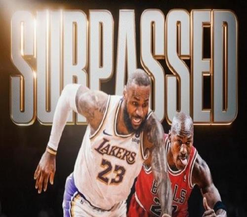 詹姆斯生涯搶斷總數來到2892個，超越喬丹升至NBA歷史第四